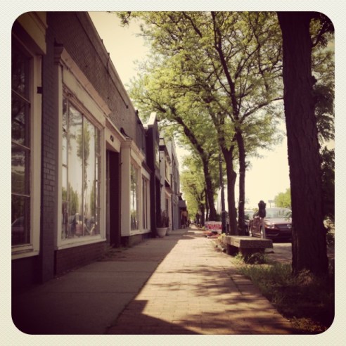 This was the hot area of Detroit way, way back in the day. The Lions players and Marvin Gaye would tear it up here. I got to visit the strip on Friday for a story. Just thought y'all might like to see more of Detroit. It was either that or another Leroy pic.